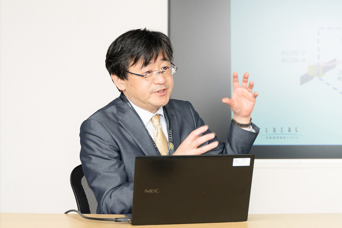 地球観測データを、より迅速に、より精細に、 地上へ届けるために サムネイル画像