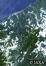 だいちから見た日本の都市 新潟県：衛星画像