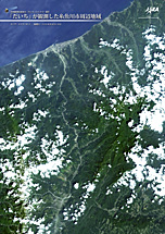 だいちから見た日本の都市 新潟県：衛星画像（ポスター仕上げ）
