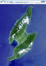 だいちから見た日本の都市 新潟県：衛星画像（ポスター仕上げ）