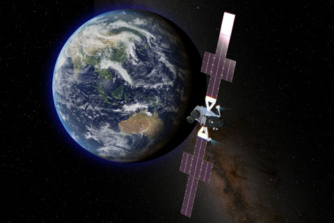 技術試験衛星9号機 画像